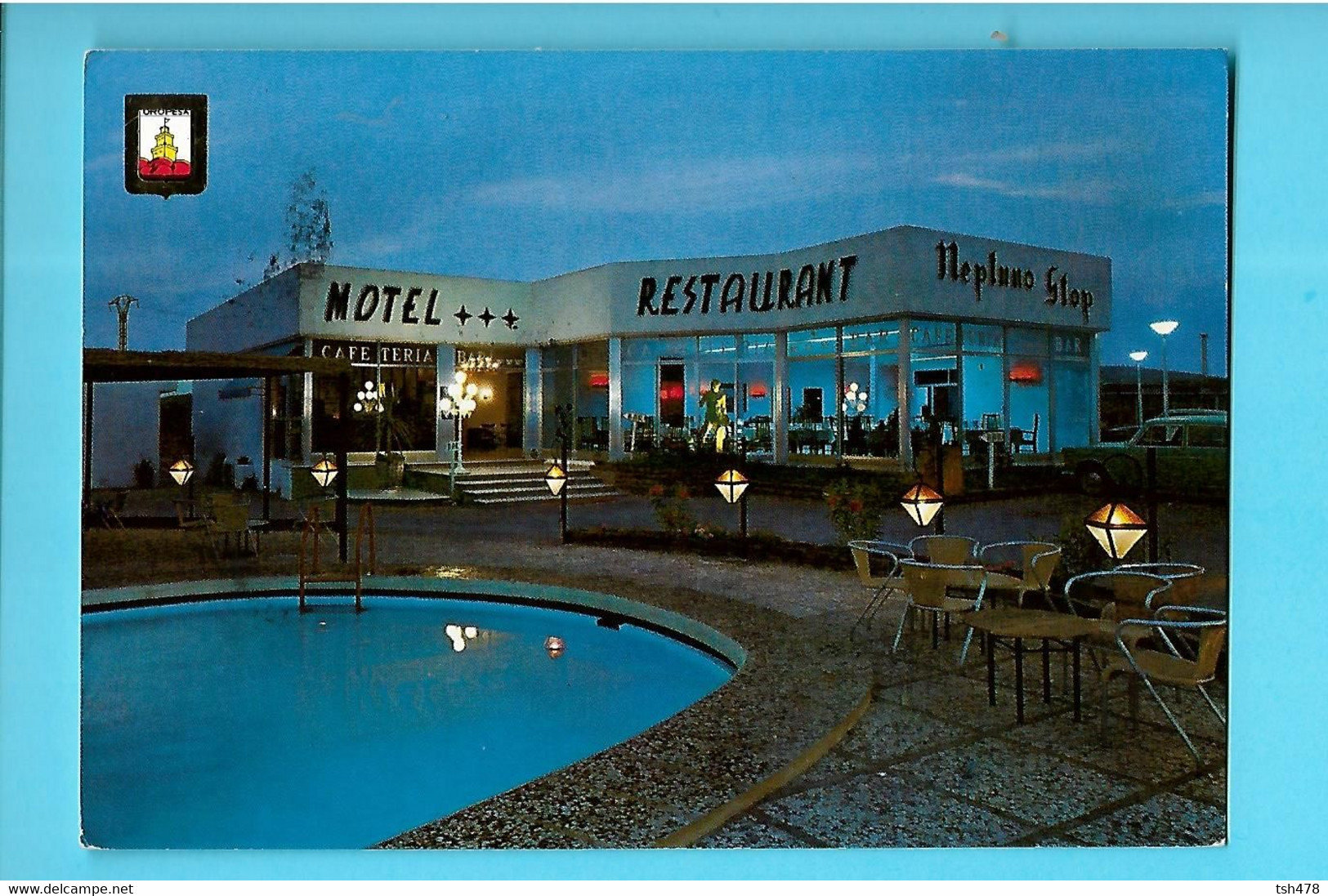 ESPAGNE----OROPESA DEL MAR--motel Neptuno Stop---voir 2 Scans - Castellón