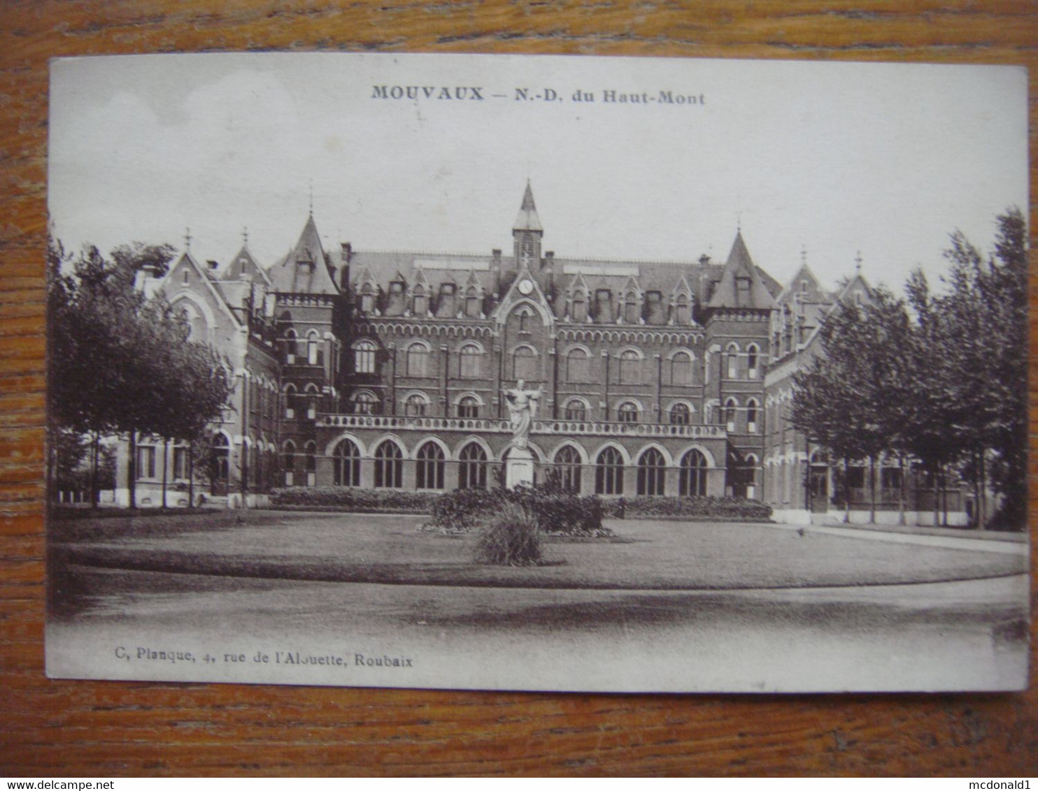 France - Nord (59) - MOUVAUX - Notre Dame Du Haut Mont - Otros & Sin Clasificación