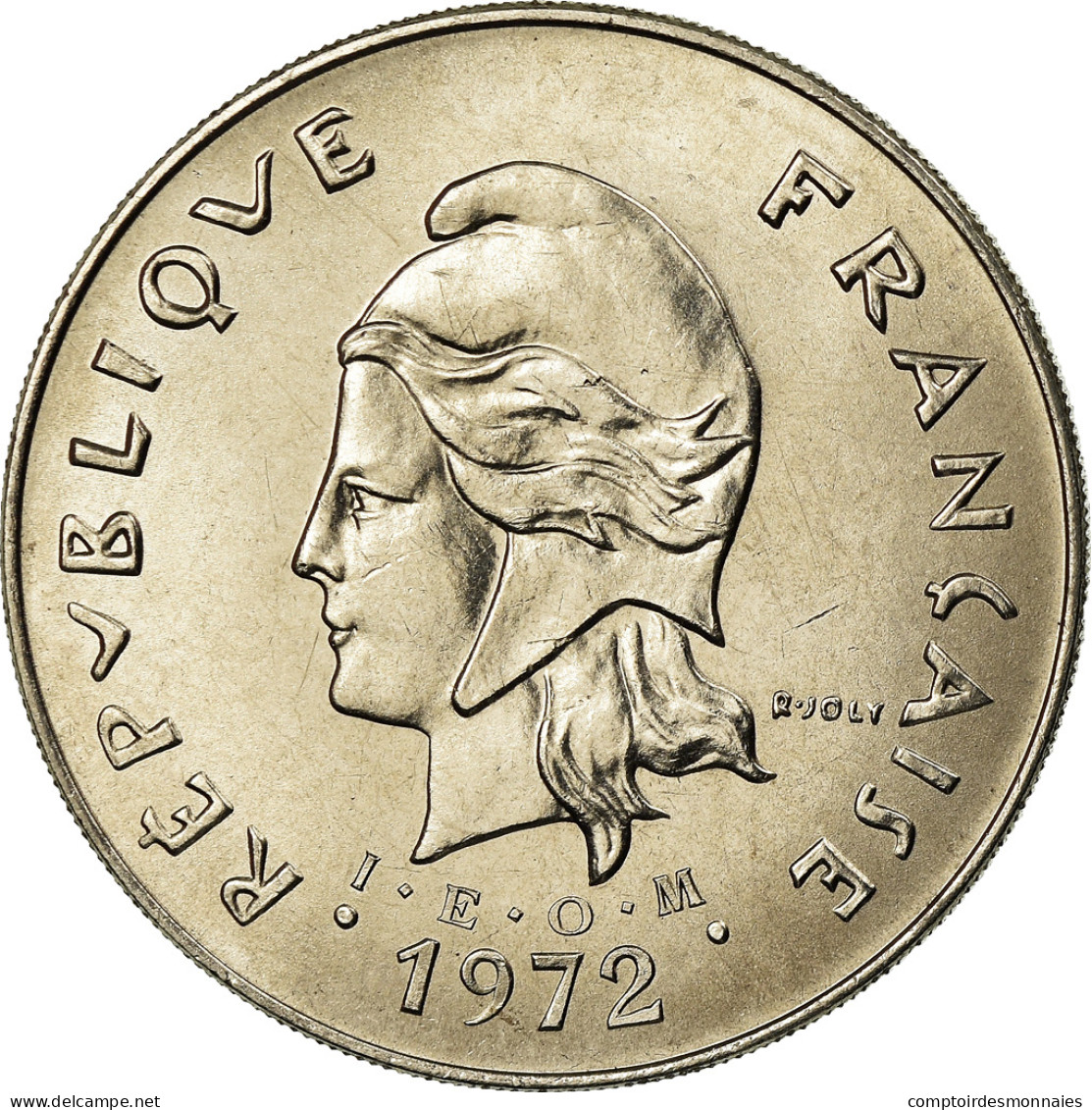 Monnaie, Nouvelle-Calédonie, 50 Francs, 1972, Paris, SPL, Nickel, KM:13 - Nieuw-Caledonië