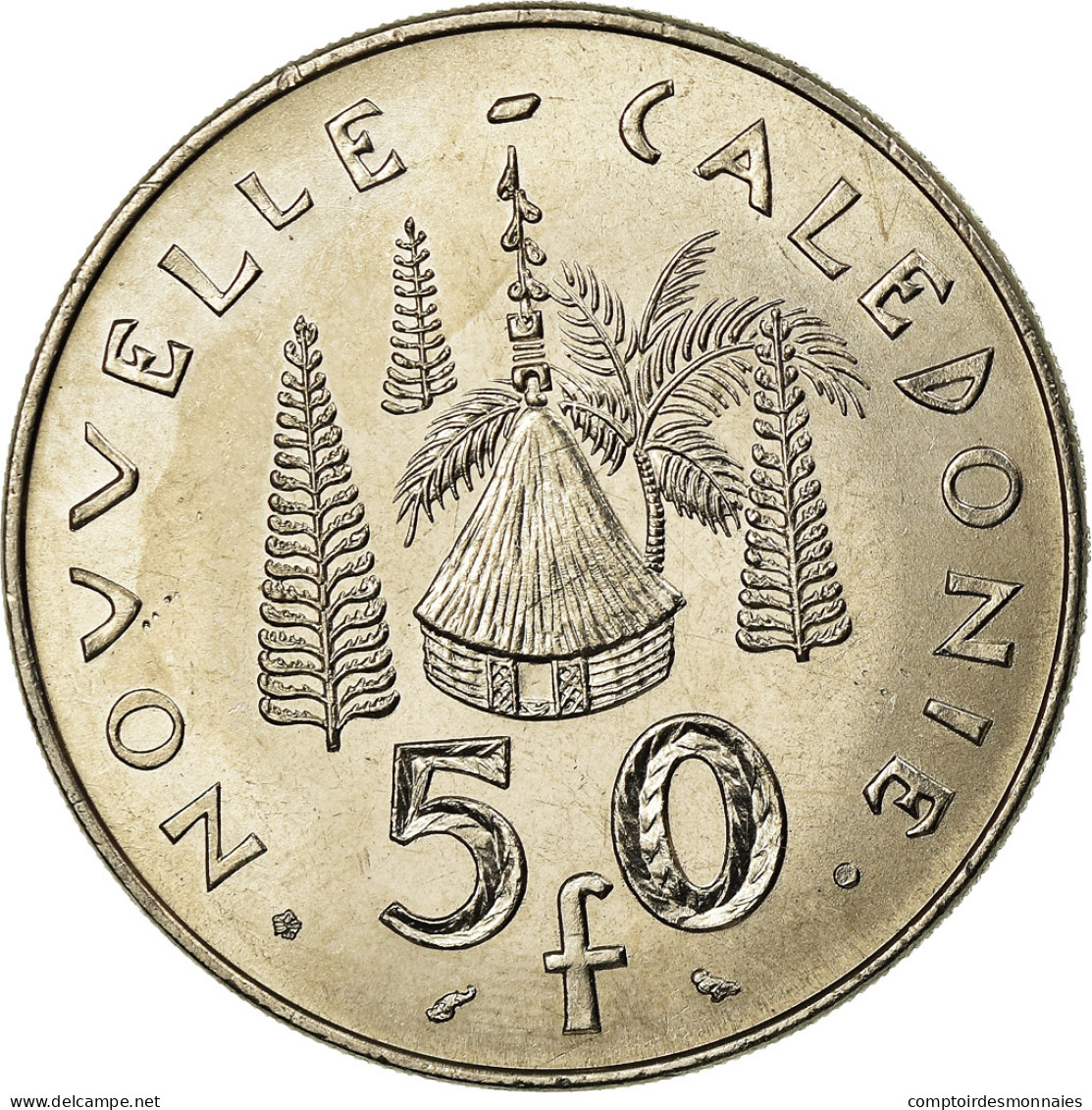 Monnaie, Nouvelle-Calédonie, 50 Francs, 1972, Paris, SPL, Nickel, KM:13 - Neu-Kaledonien
