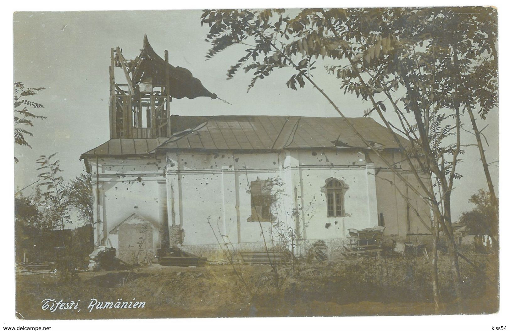 RO 12 - 18867 TIFESTI, Vrancea, Romania - Old Postcard, Real PHOTO - Unused - Rumania