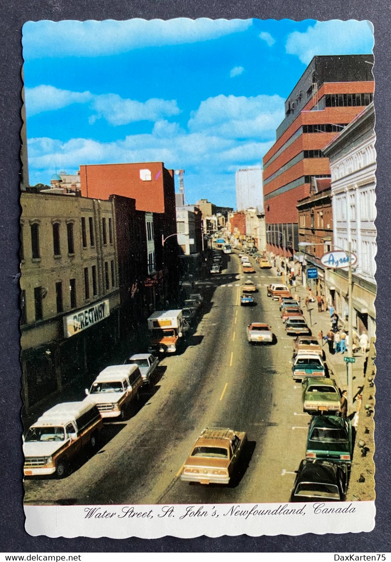 St. John’s Water-Street / Old Cars - St. John's