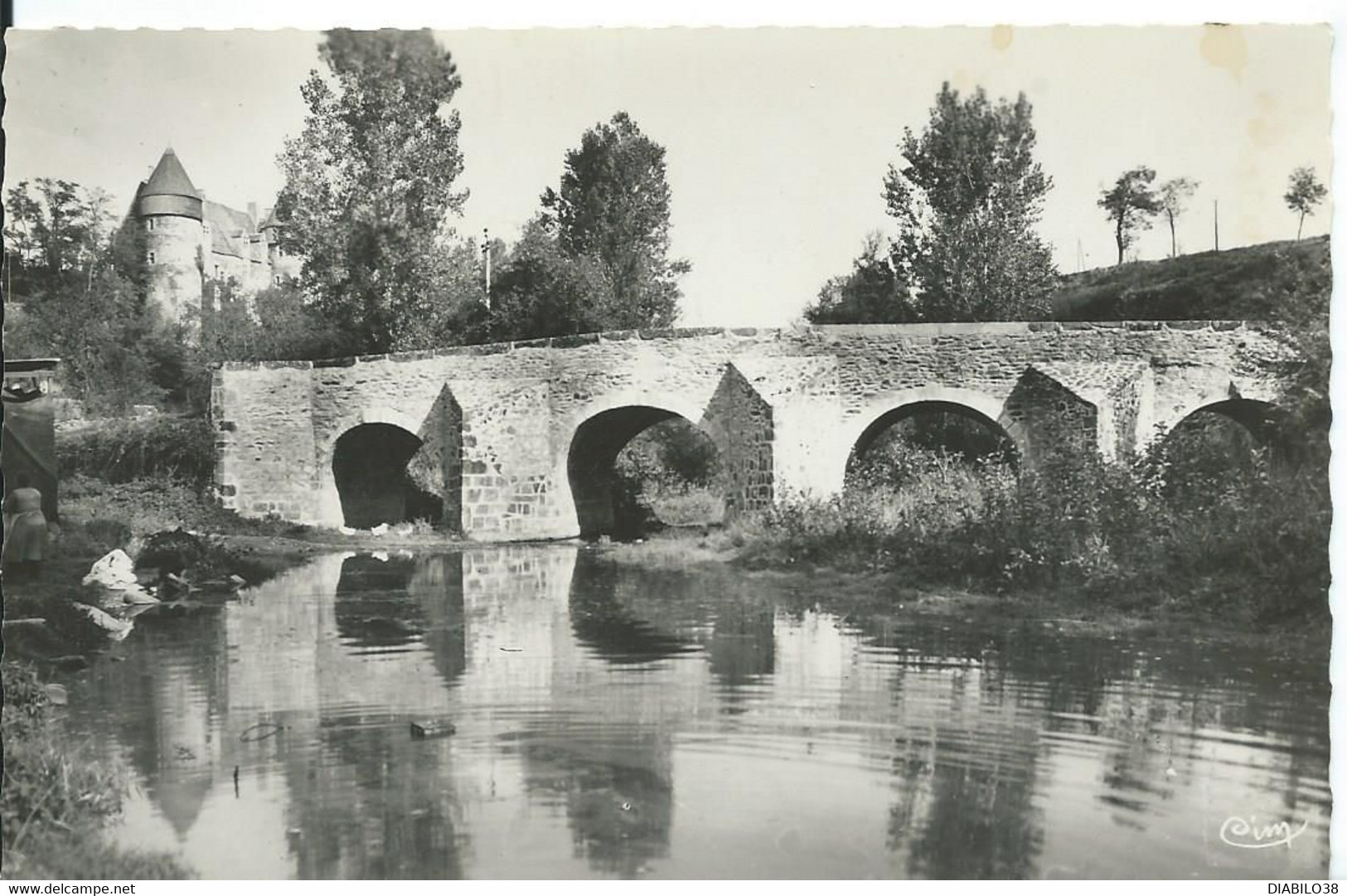 CULAN     ( CHER )      PONT ROMAIN SUR L 'ARNON - Culan