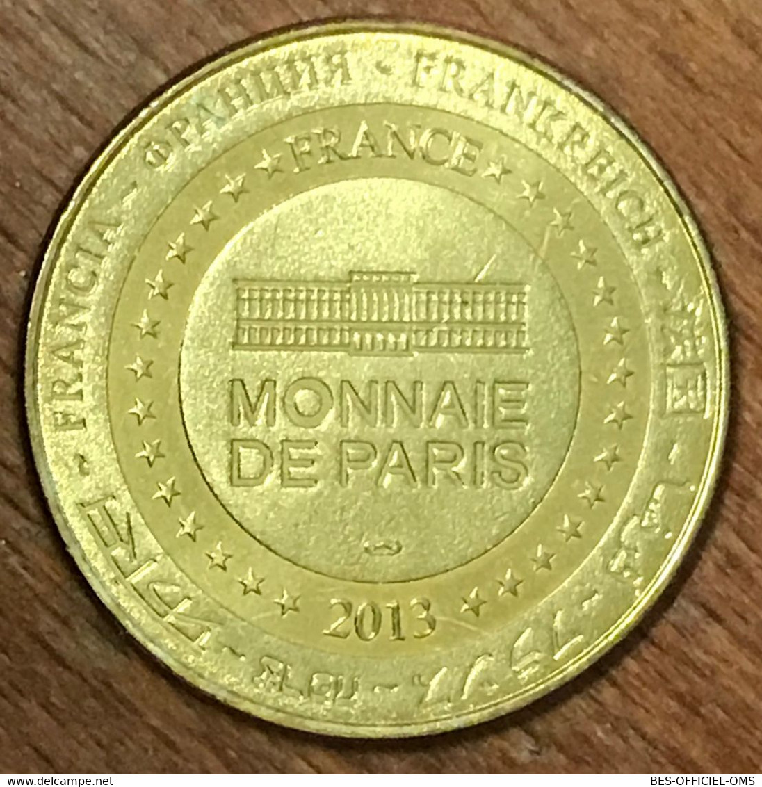 37 LE CLOS LUCÉ DEMEURE DE LÉONARD DE VINCI MDP 2013 MEDAILLE MONNAIE DE PARIS JETON TOURISTIQUE MEDALS COINS TOKENS - 2013