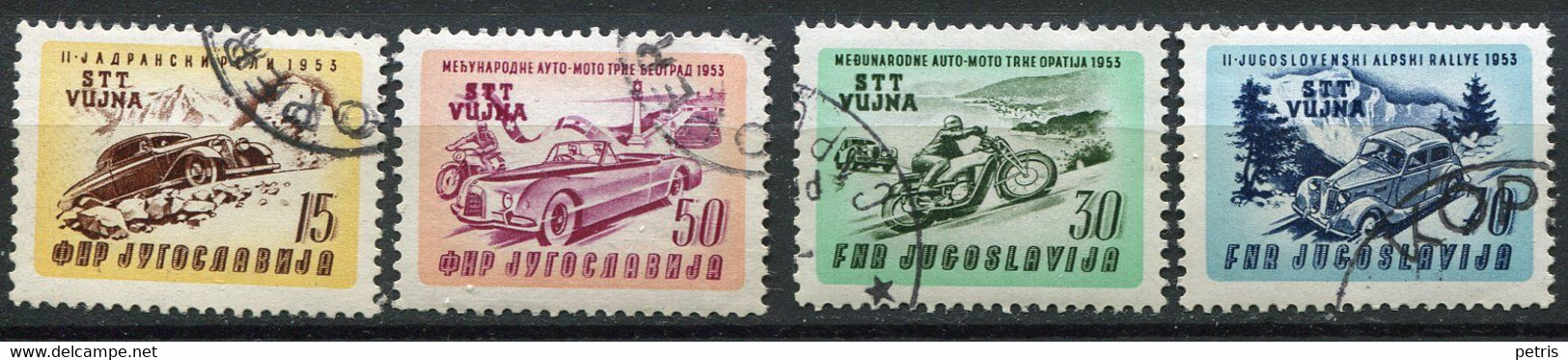 Trieste Zona B 1953 - Corsa Automobilistica - Lot. 5120 - Yugoslavian Occ.: Trieste