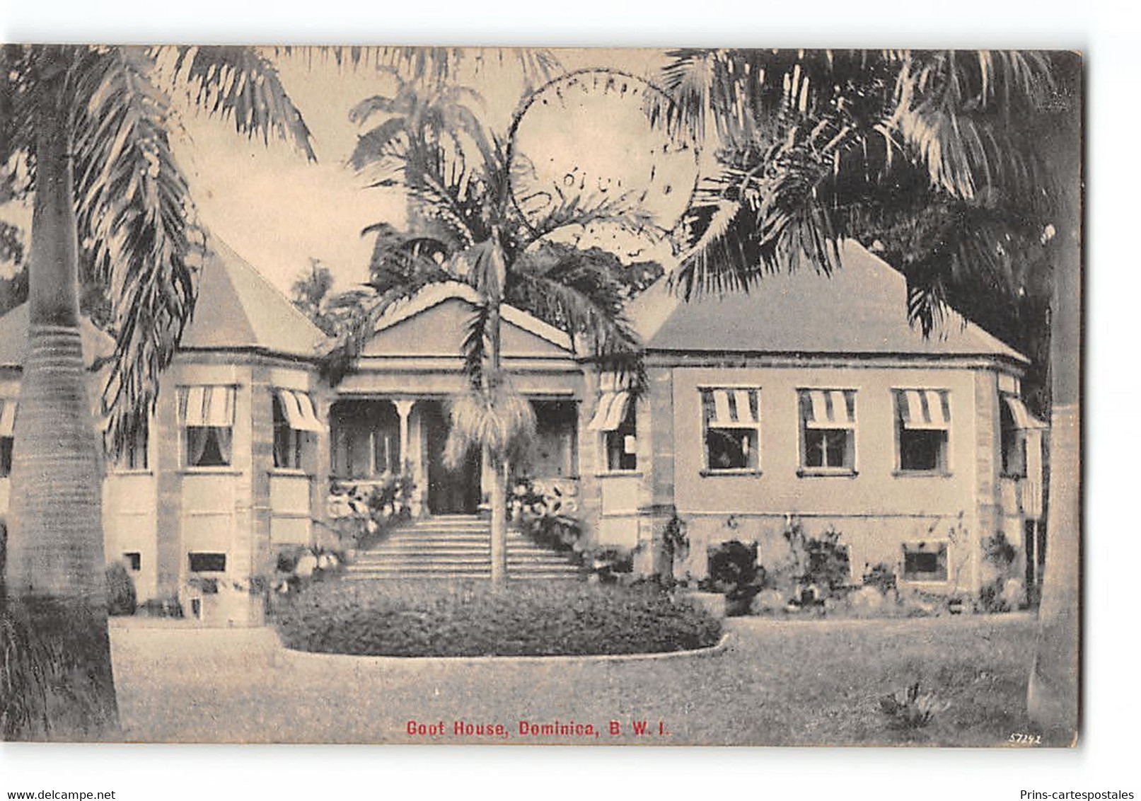 CPA Dominique - Goot House - Dominica - B.W.I - Dominica
