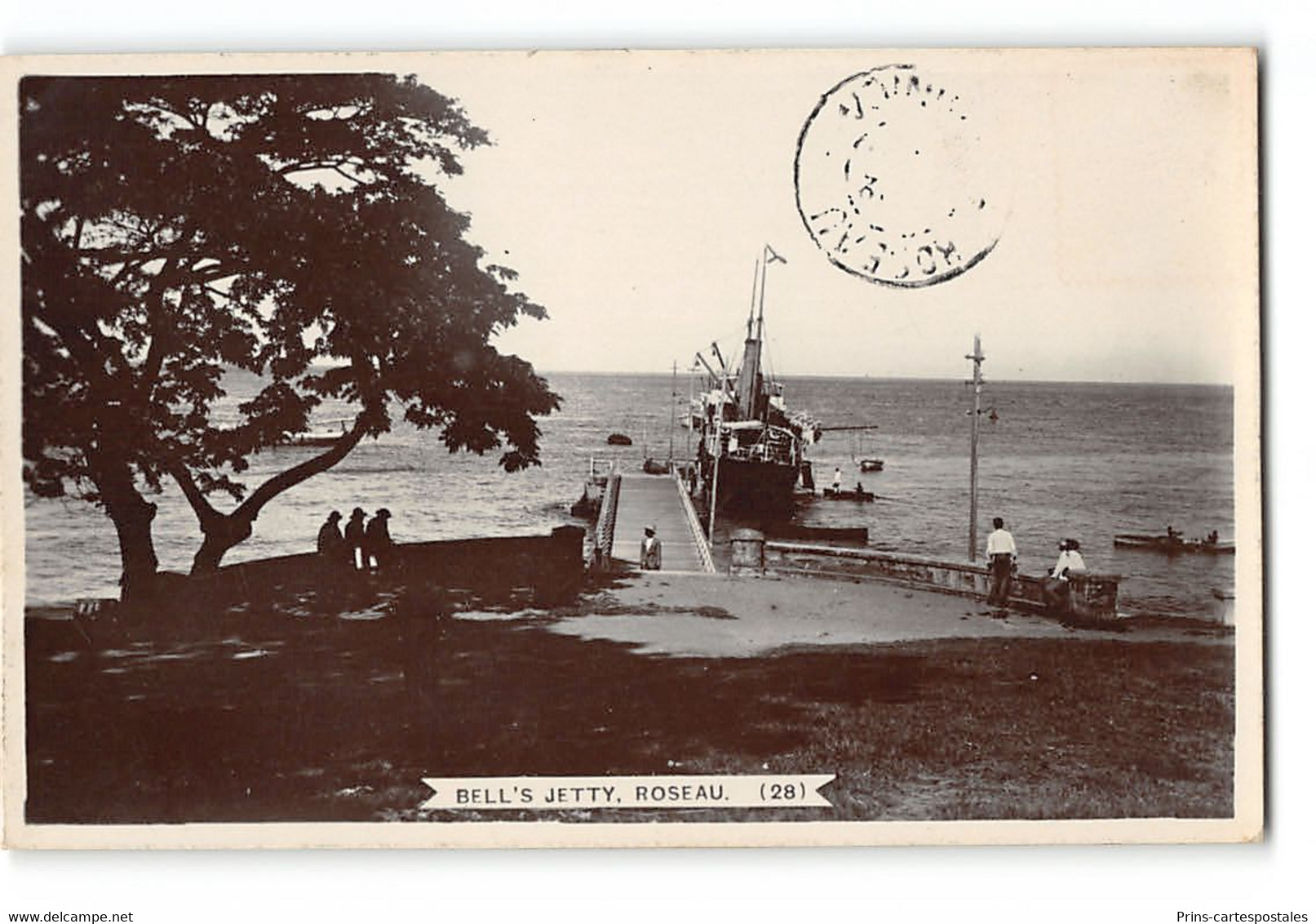 CPA Dominique - Roseau - Bell's Jetty - Dominique