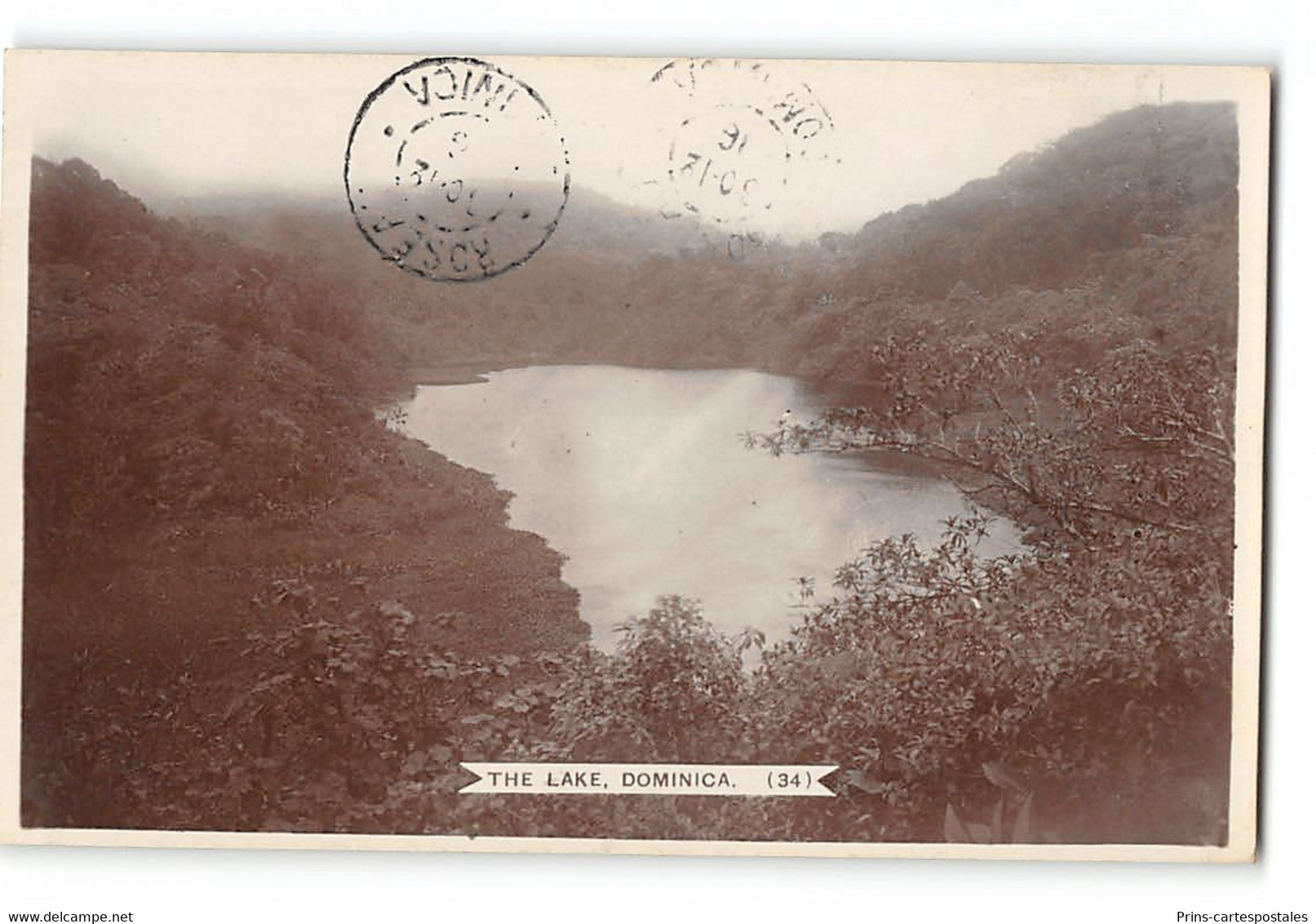 CPA Dominique - The Lake - Dominica - Dominica