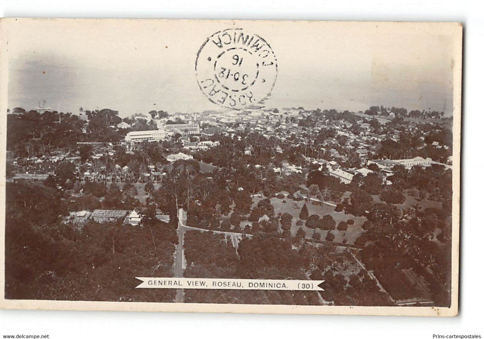 CPA Dominique - Roseau - General View - Dominica - Dominica