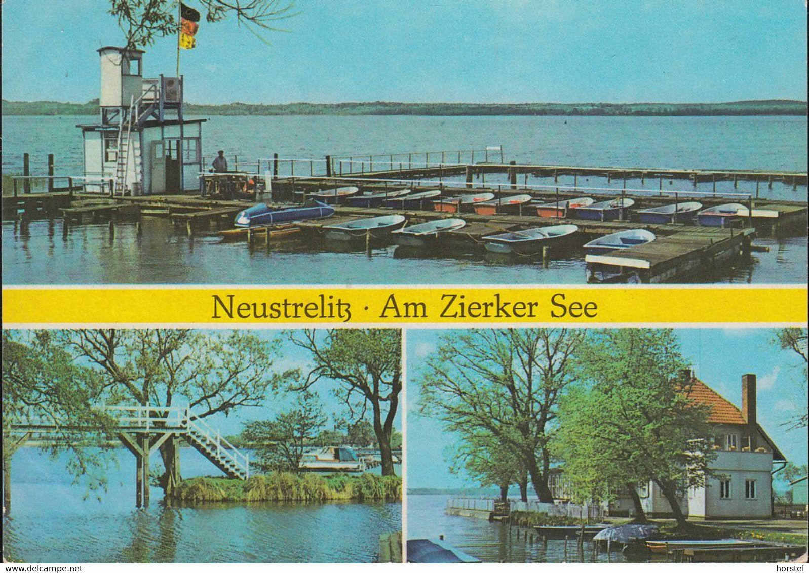 D-17235 Neustrelitz - Am Zierker See - Nice Stamp - Neustrelitz