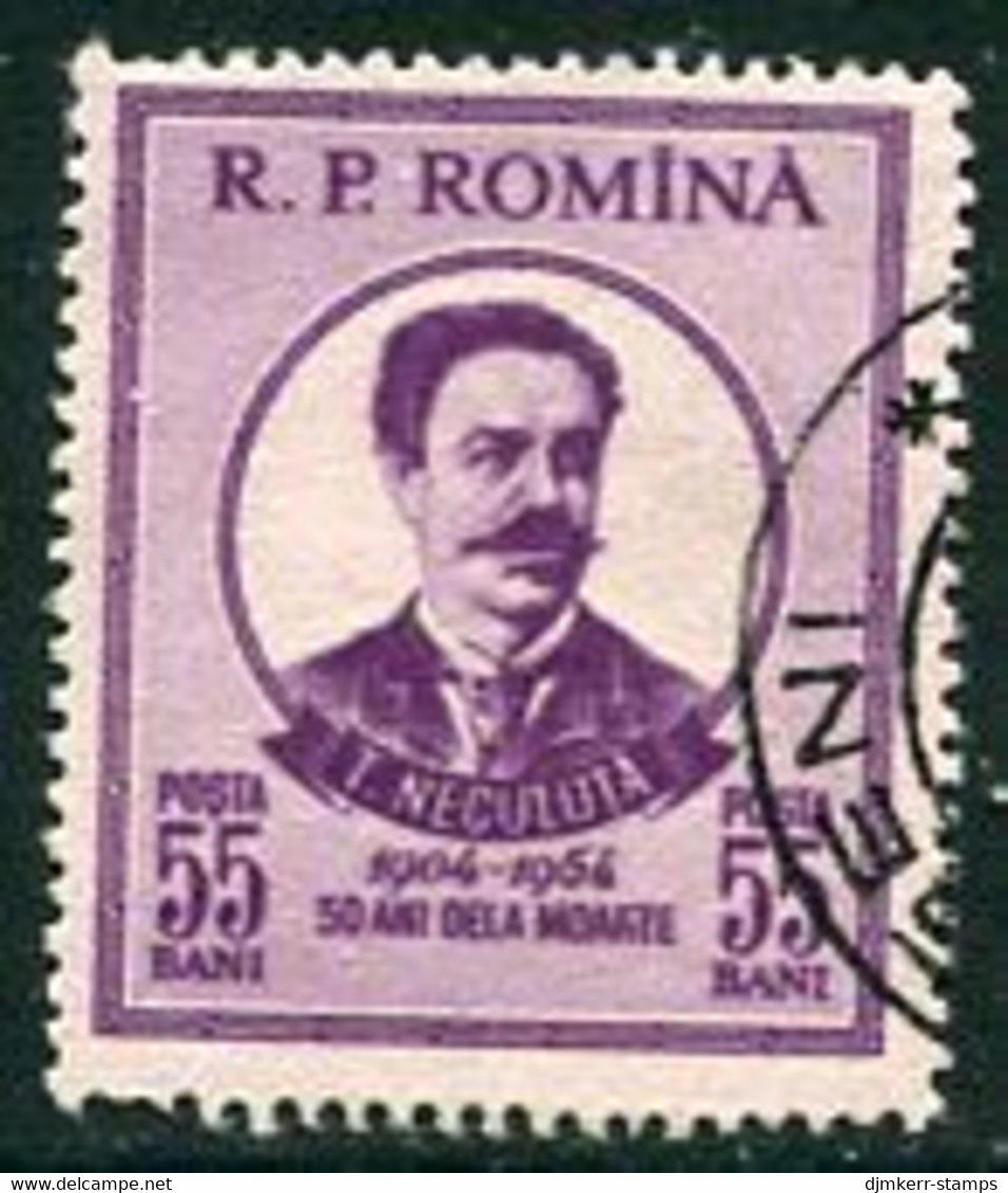 ROMANIA 1954 Neculutu Anniversary Used,  Michel 1491 - Used Stamps