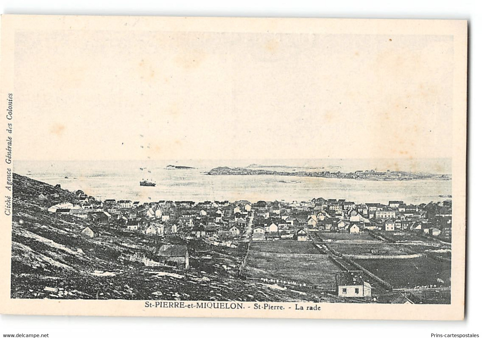 CPA Saint-Pierre Et Miquelon - La Rade - St Pierre - Saint-Pierre-et-Miquelon