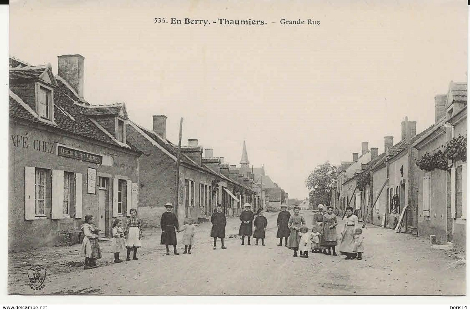 18- 50741  -  THAUMIERS   -    GRANDE RUE - Thaumiers