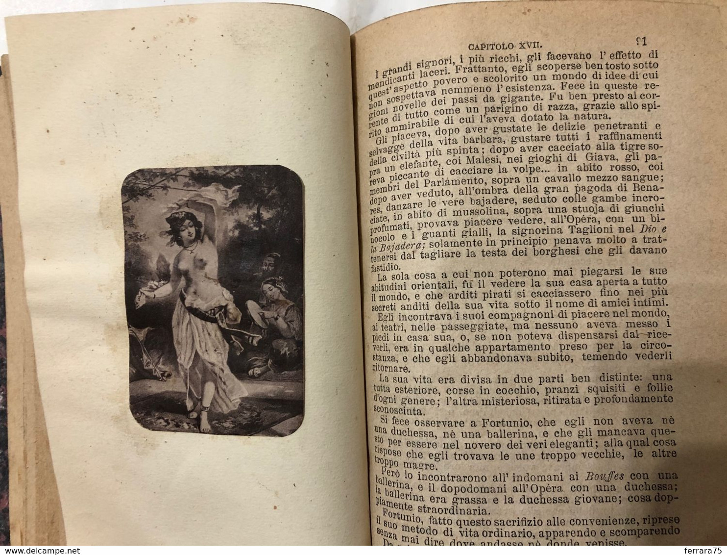 BIBLIOTECA UNIVERSALE ROMANZI FRANCESI 1885 FORTUNIO JETTATURA TEOFILO GAUTIER - Libri Antichi