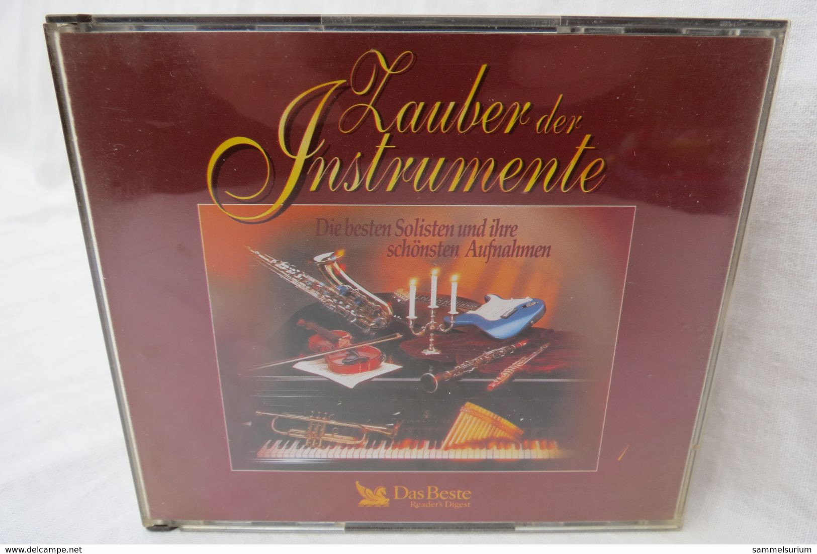 3 CDs "Zauber Der Instrumente" Die Besten Solisten Und Ihre Schönsten Aufnahmen - Instrumental