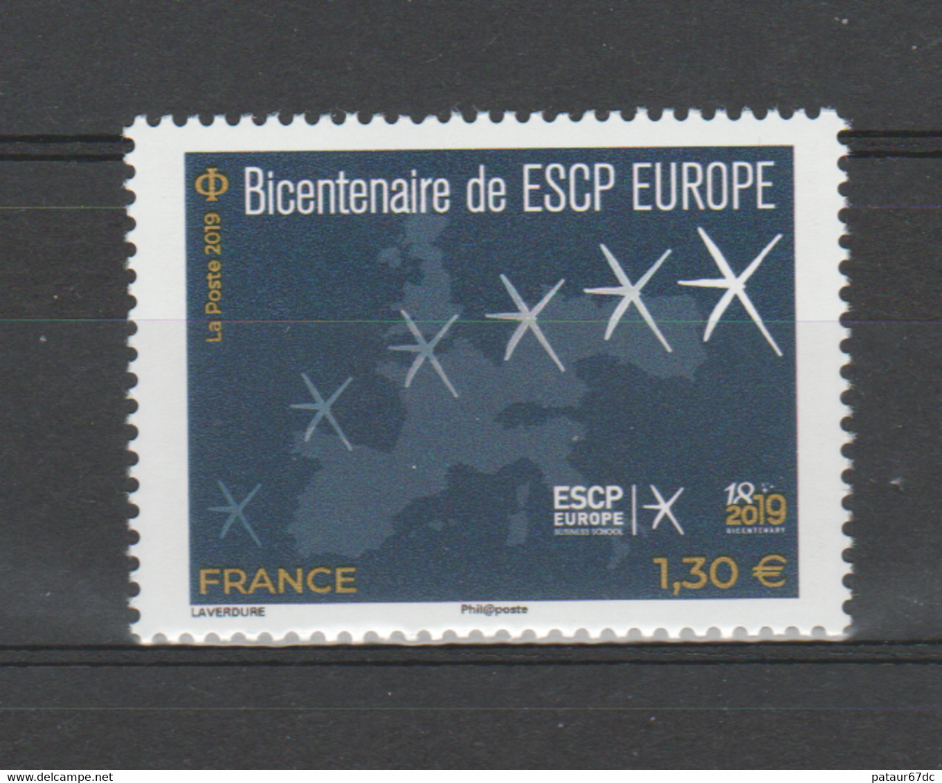 FRANCE / 2019 / Y&T N° 5349 ** : Ecole ESCP EUROPE X 1 - Neufs