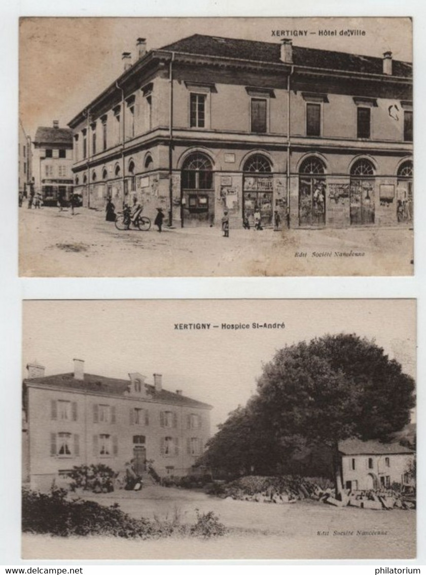 88 Xertigny  Hôtel De Ville +  L'Hospice Saint André - Xertigny