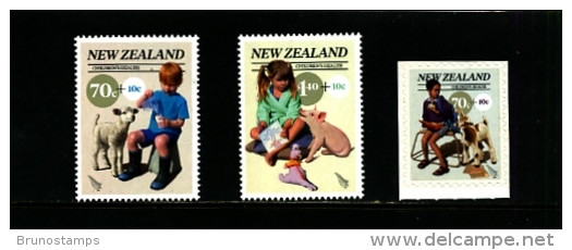 NEW ZEALAND - 2013  PETS  SET  MINT NH - Nuovi