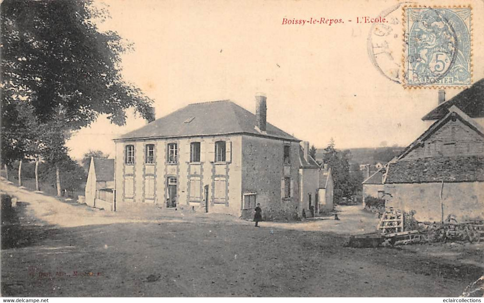 Boissy-le-Repos       51       L' Ecole       (voir Scan) - Sonstige & Ohne Zuordnung