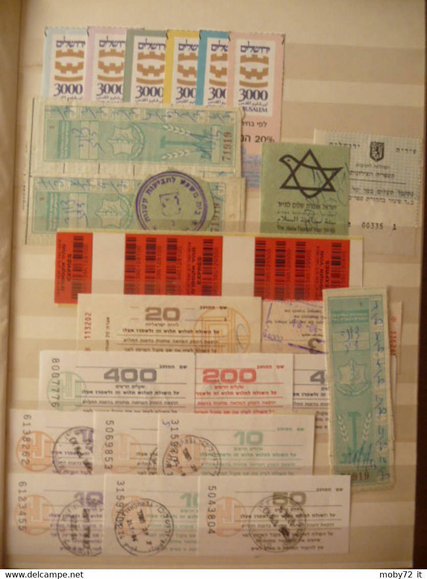Israele: Accumulo Storia Postale E Documentazione (m198) - 49 Pics - Collections, Lots & Series