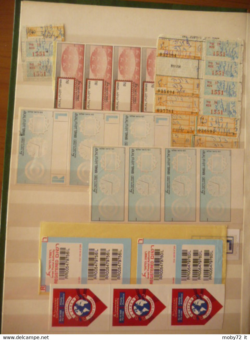 Israele: Accumulo Storia Postale E Documentazione (m198) - 49 Pics - Lots & Serien