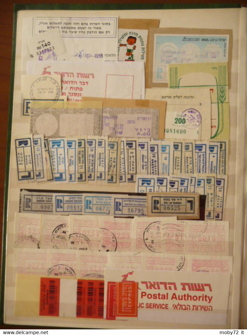 Israele: Accumulo Storia Postale E Documentazione (m198) - 49 Pics - Collections, Lots & Séries