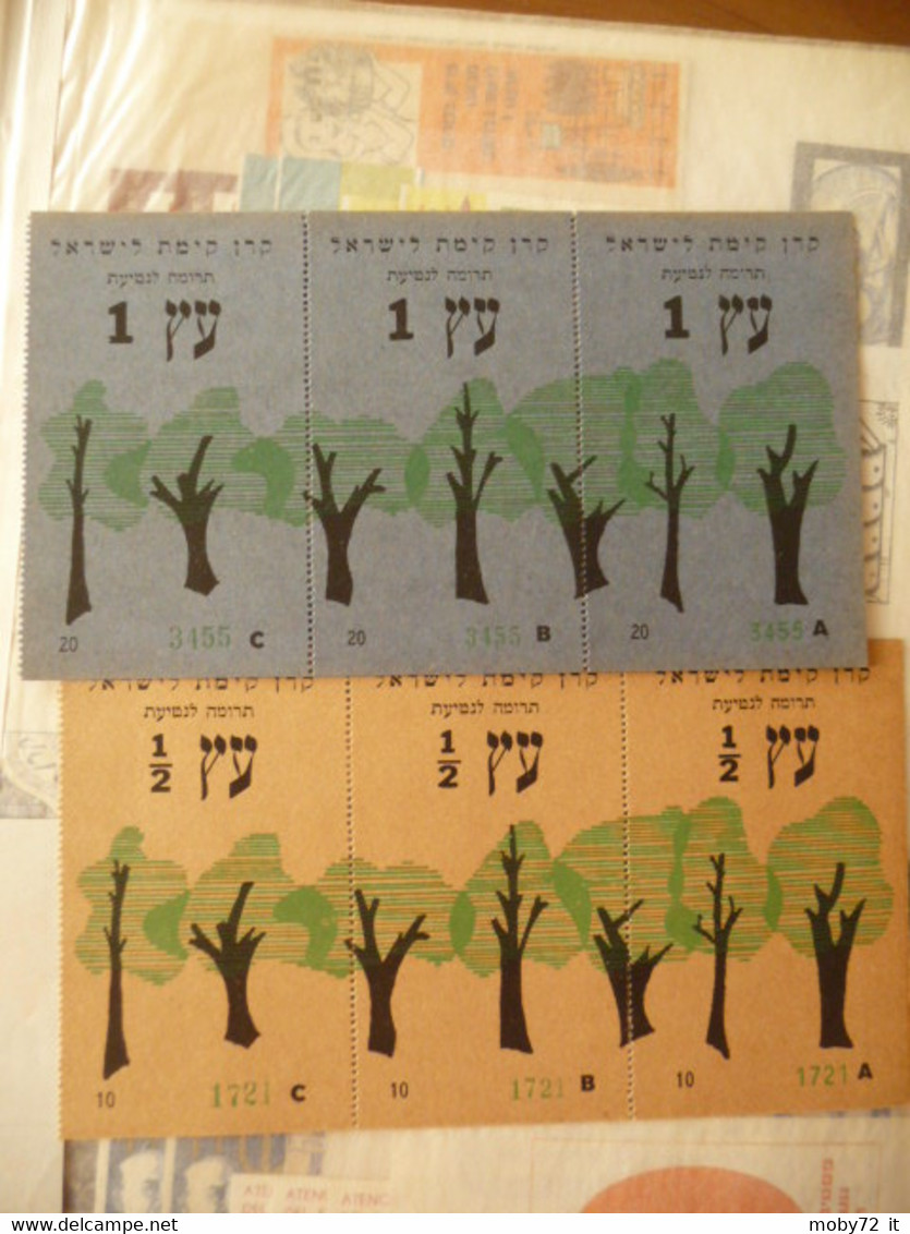 Israele: Accumulo Storia Postale e Documentazione (m198) - 49 pics