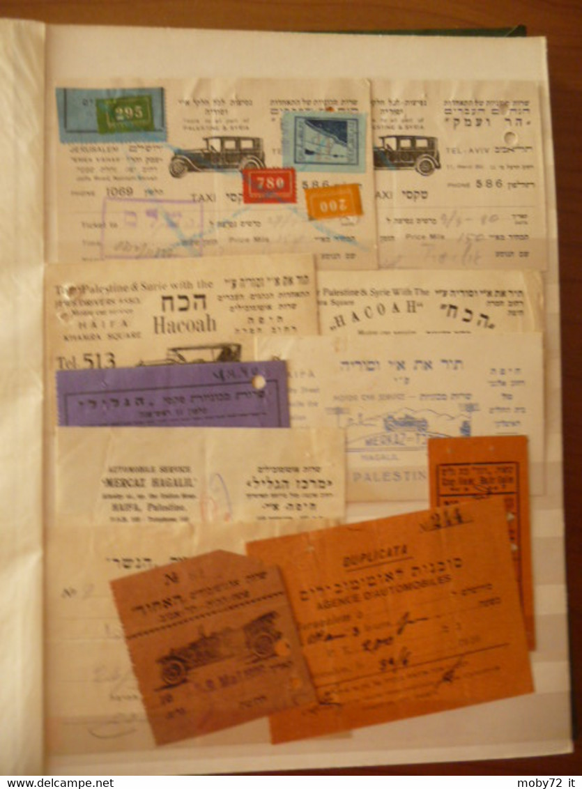 Israele: Accumulo Storia Postale e Documentazione (m198) - 49 pics