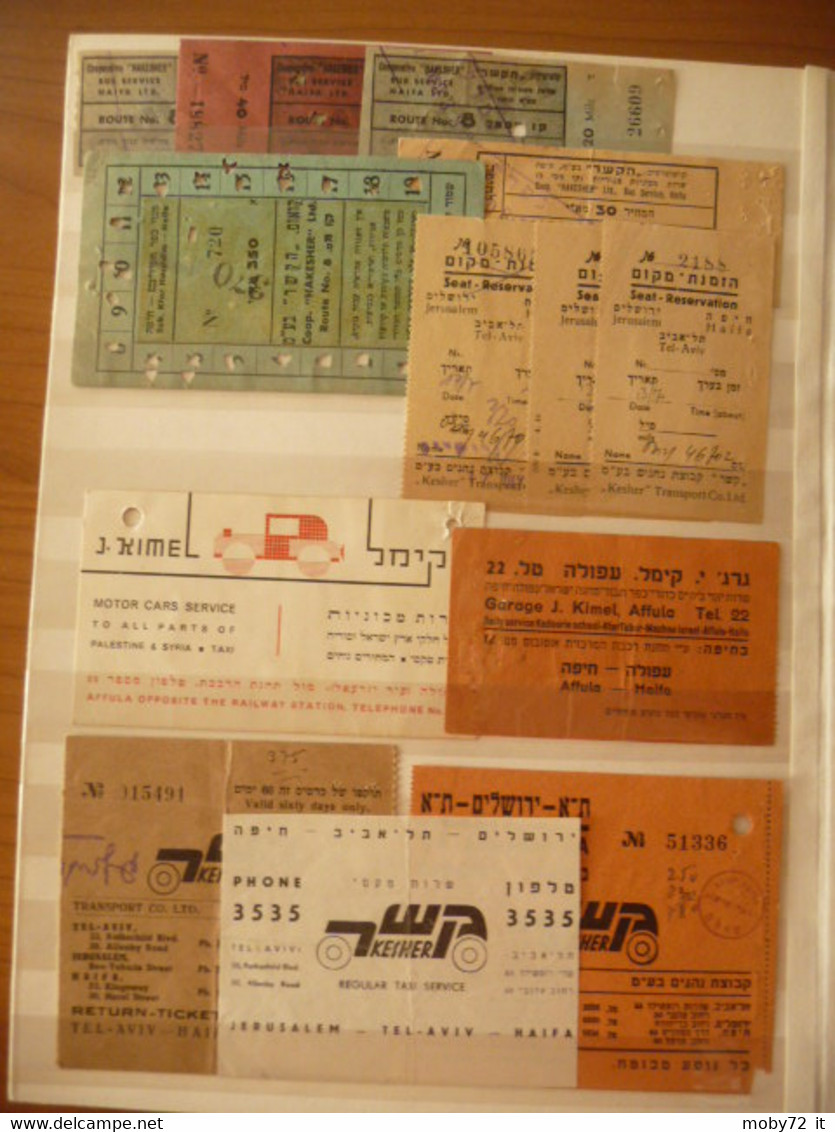 Israele: Accumulo Storia Postale e Documentazione (m198) - 49 pics