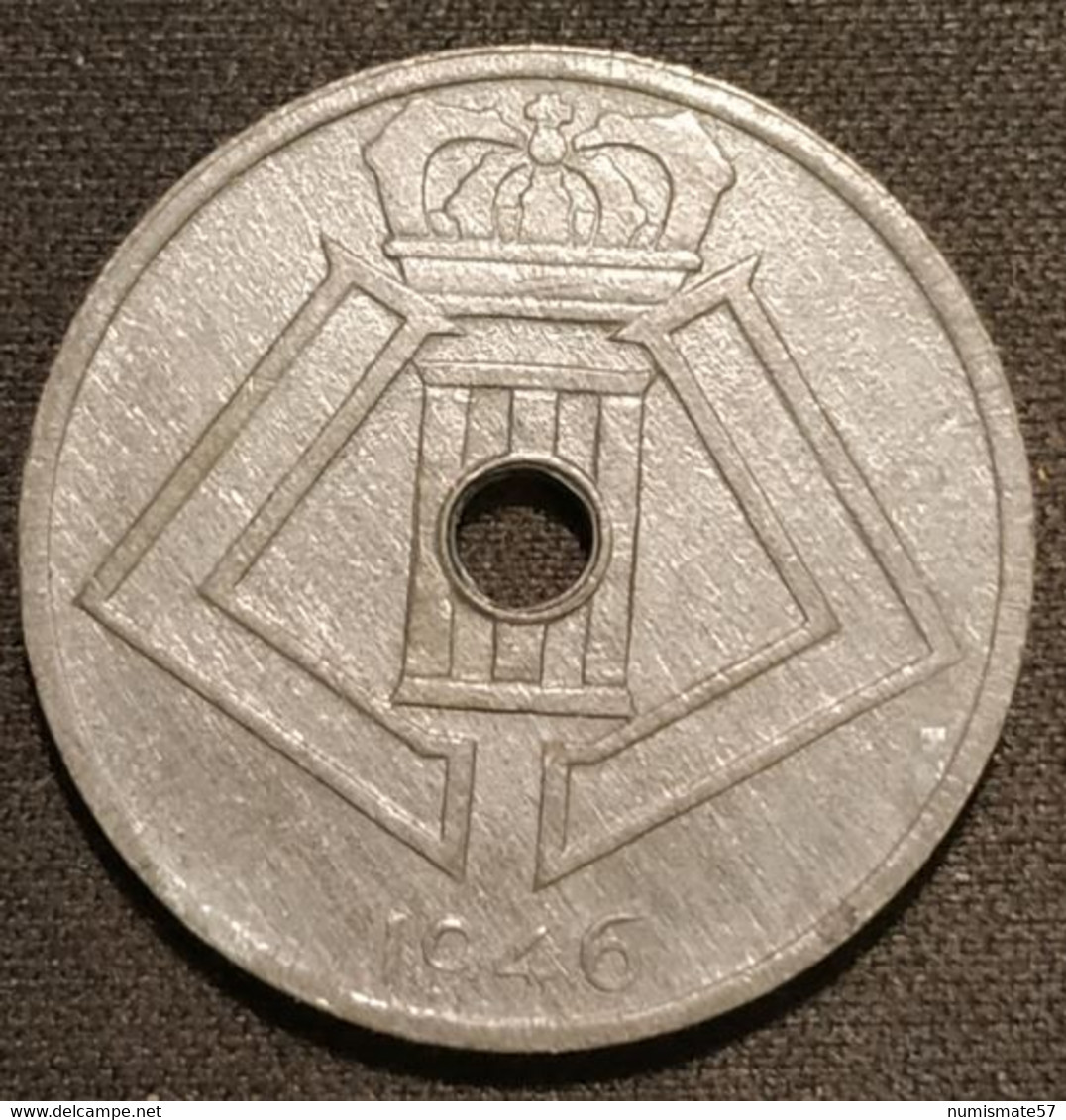 BELGIQUE - BELGIUM - 25 CENTIMES 1946 - Léopold III - Type Jespers ( Belgique-Belgie ) - KM 131 - 25 Cents