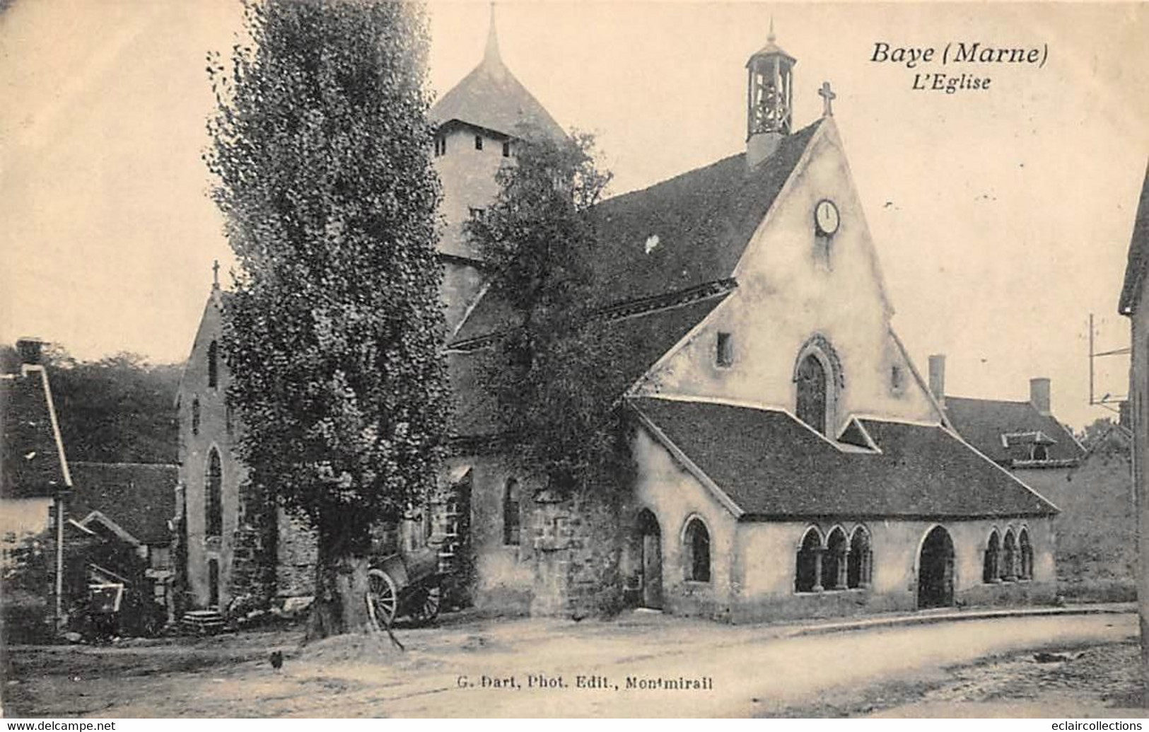 Baye        51       L'église          (voir Scan) - Sonstige & Ohne Zuordnung