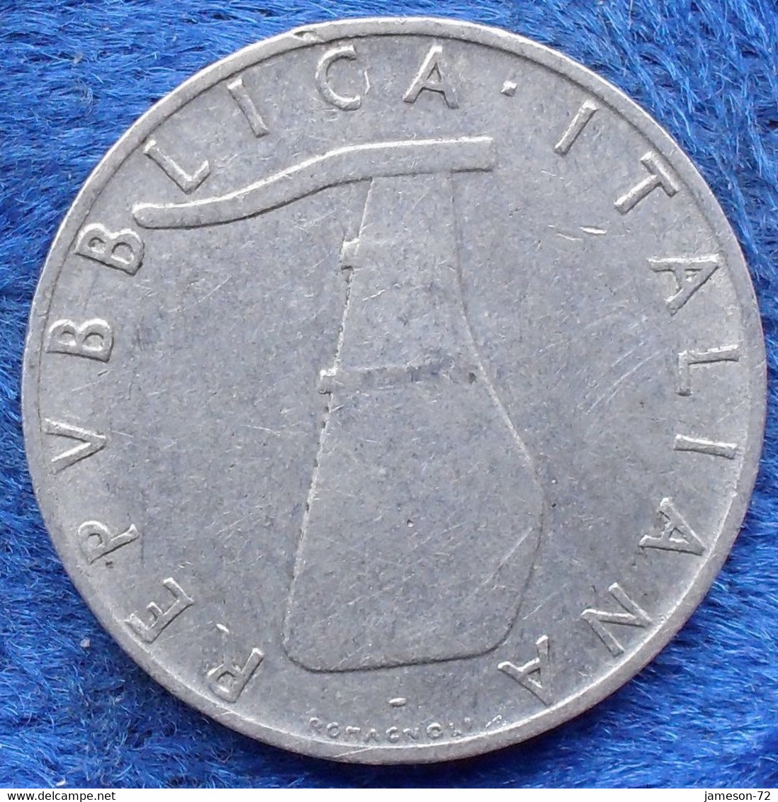 ITALY - 5 Lire 1955 R KM# 92 Republic Lira Coinage (1946-2001) - Edelweiss Coins - Other & Unclassified