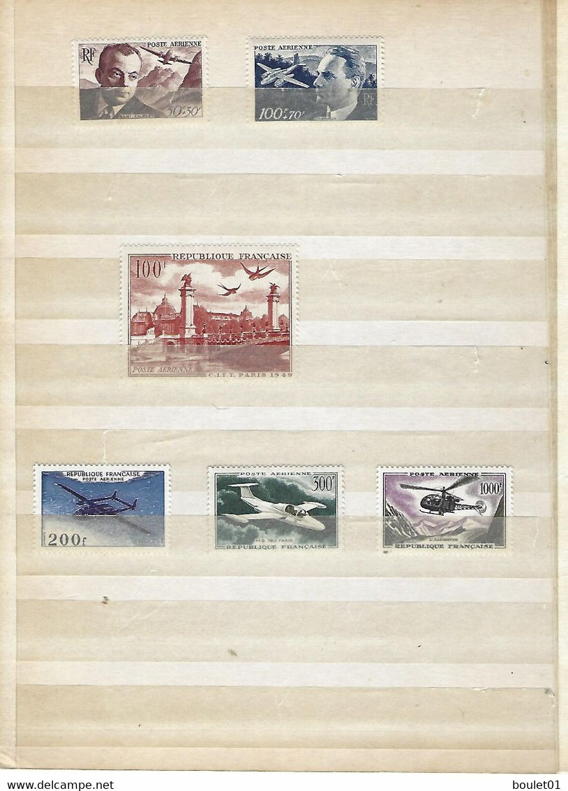 Lot De 17 Timbres P.A Neufs Sans Charnière De 1936 A 1955 Pour Une Cote De 480 Euros (lire La Description Svp) - 1927-1959 Neufs