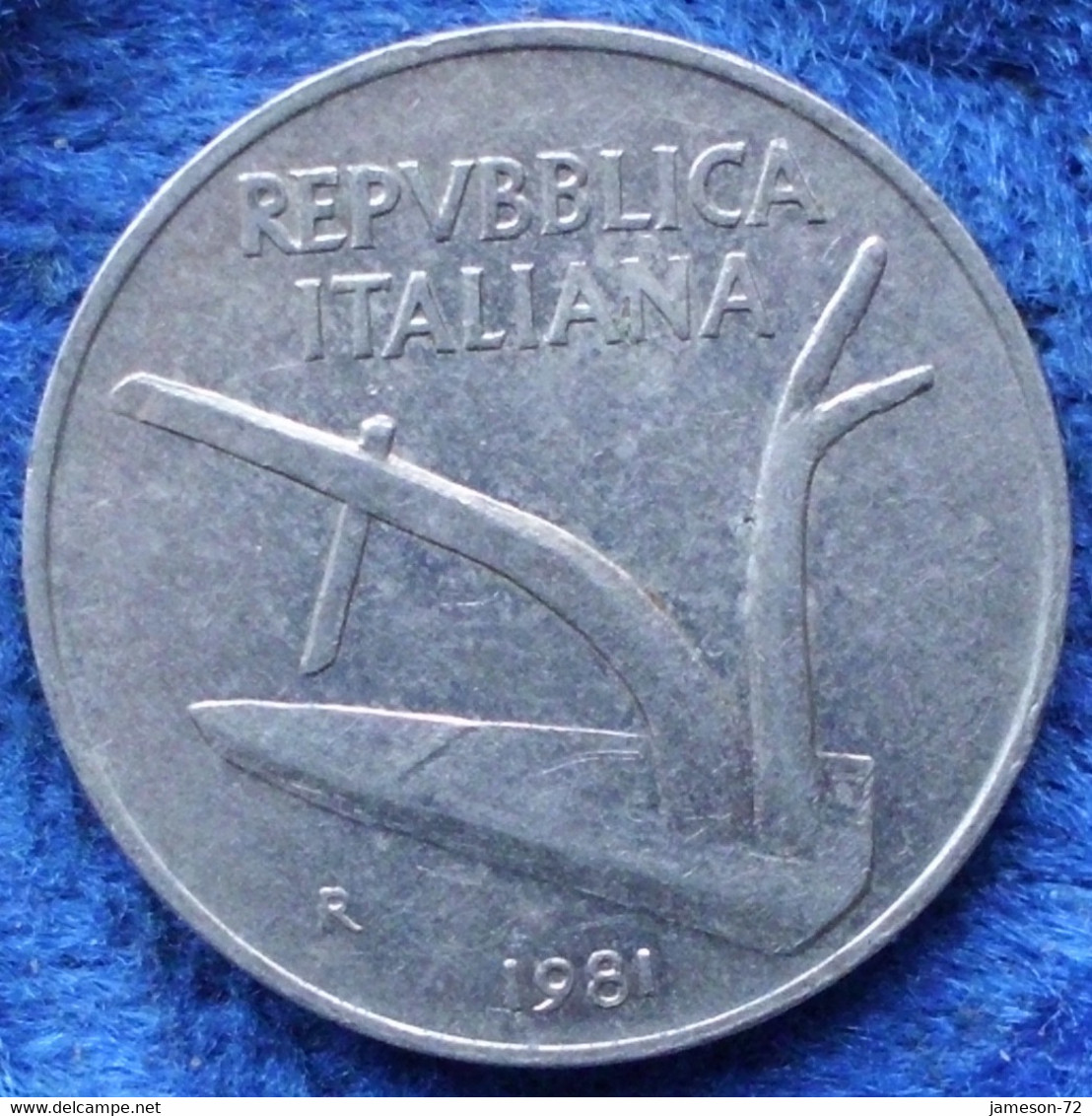 ITALY - 10 Lire 1981 R KM#93 Republic Lira Coinage 1946-2001 - Edelweiss Coins - Altri & Non Classificati