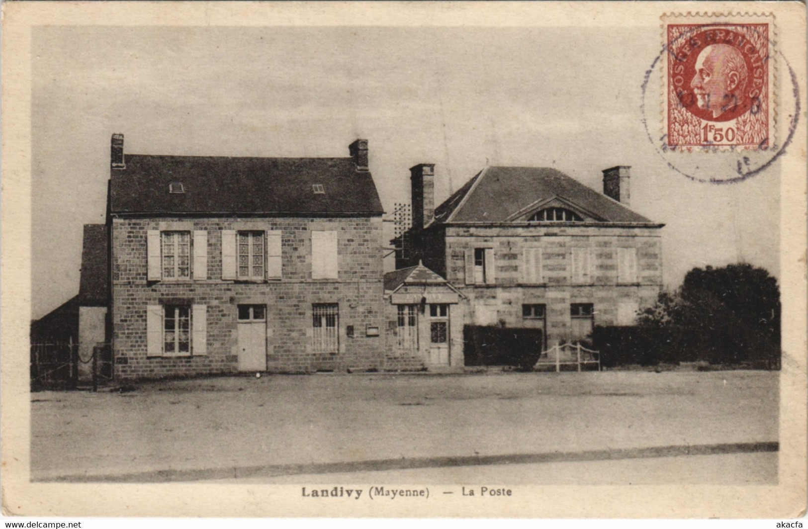 CPA Landivy - La Poste (123331) - Landivy