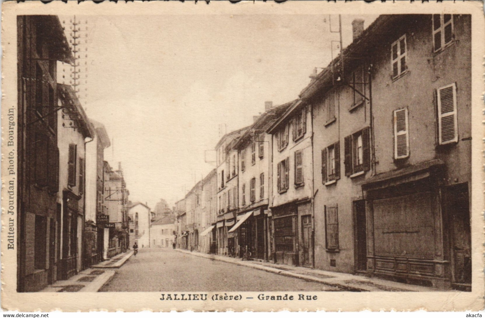 CPA JALLIEU - Grande Rue (123543) - Jallieu