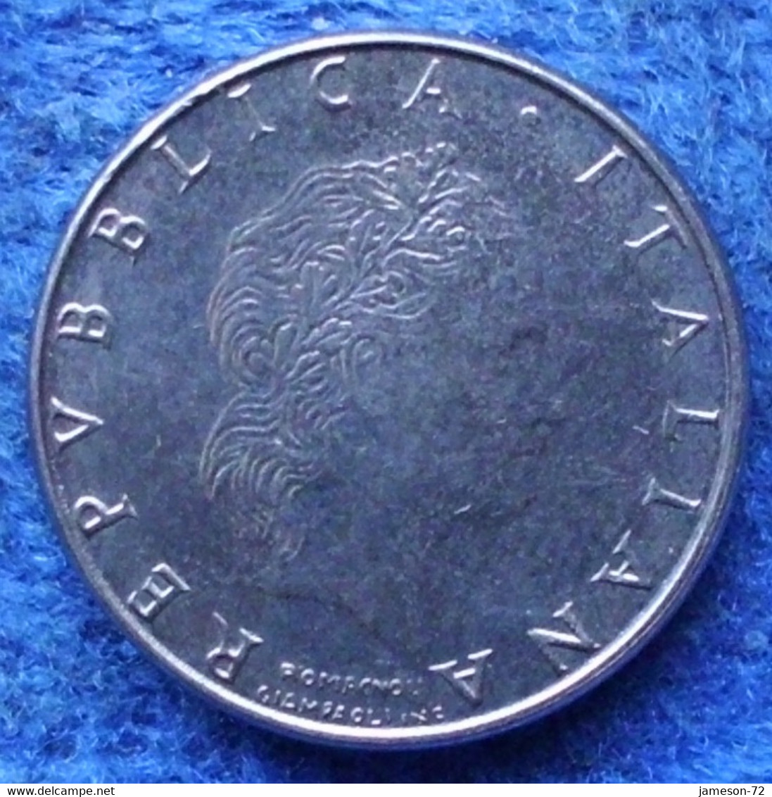 ITALY - 50 Lire 1990 R "Vulcan" KM# 95.2 - Edelweiss Coins . - Otros & Sin Clasificación