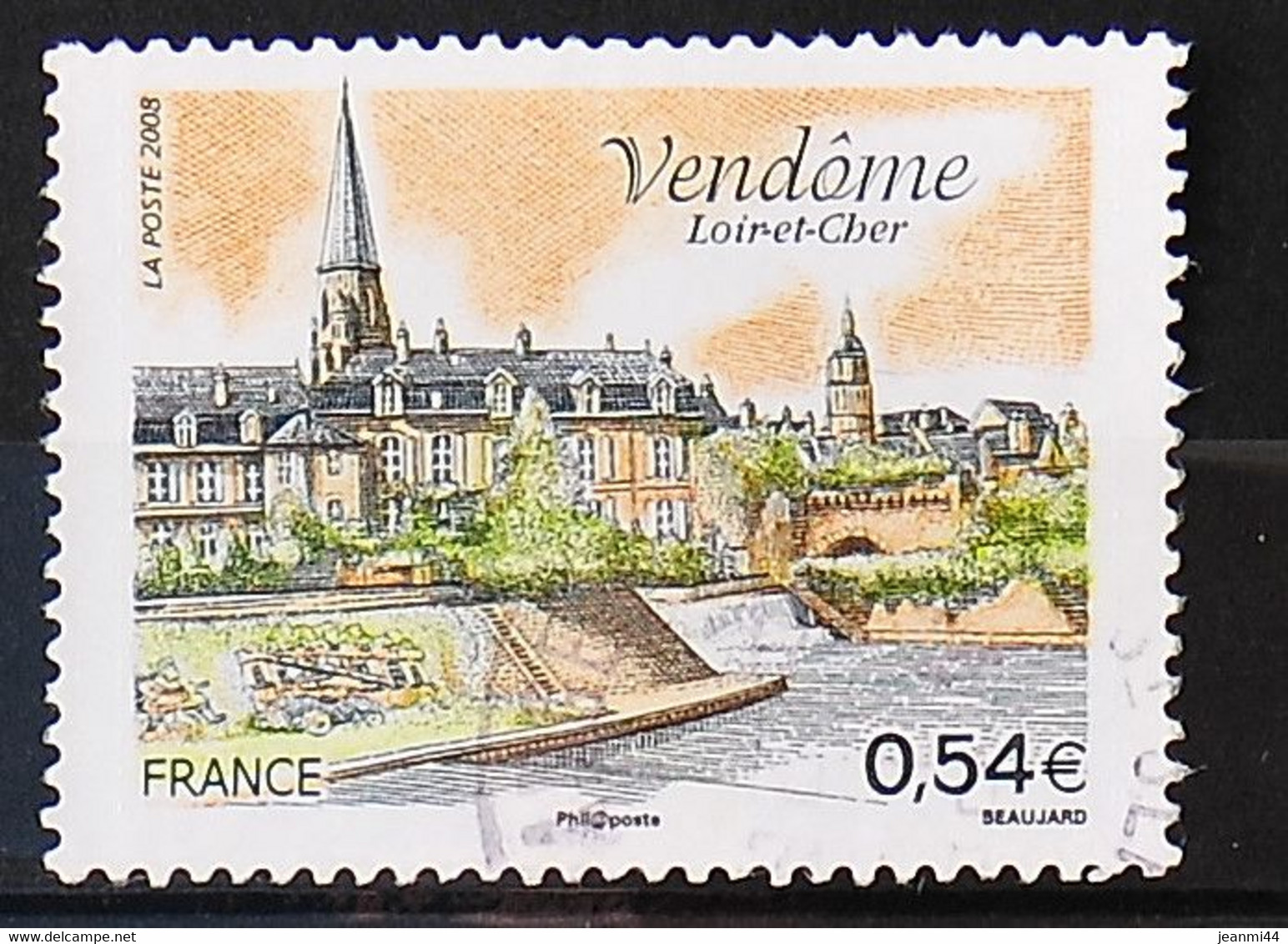 FRANCE 2008 - Cachet à Date N° 4143 - Vendôme - Usados