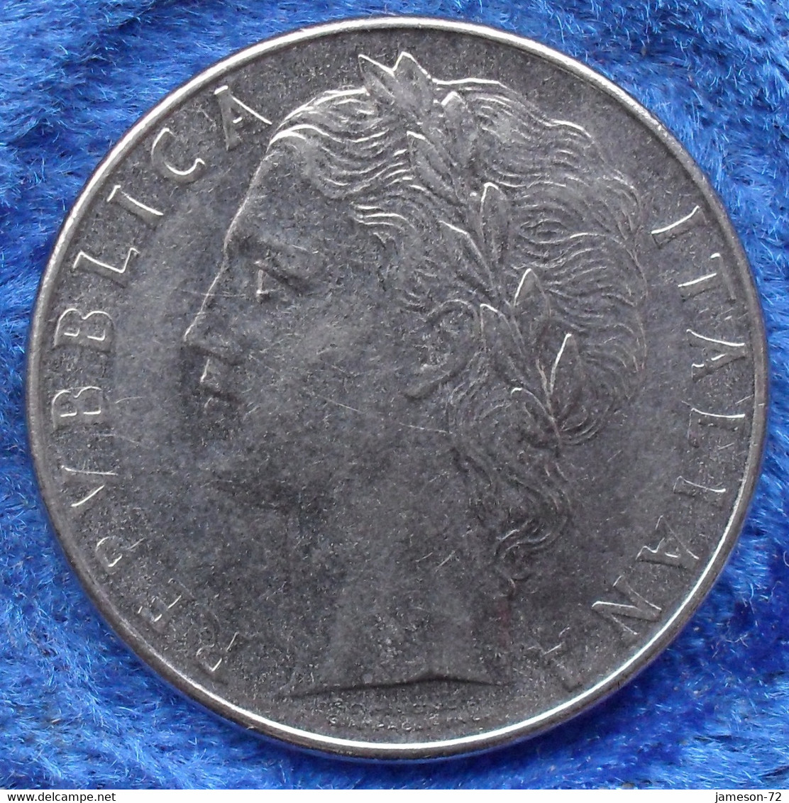 ITALY - 100 Lire 1977 R KM# 96.1 Republic Lira Coinage (1946-2001) - Edelweiss Coins - Other & Unclassified