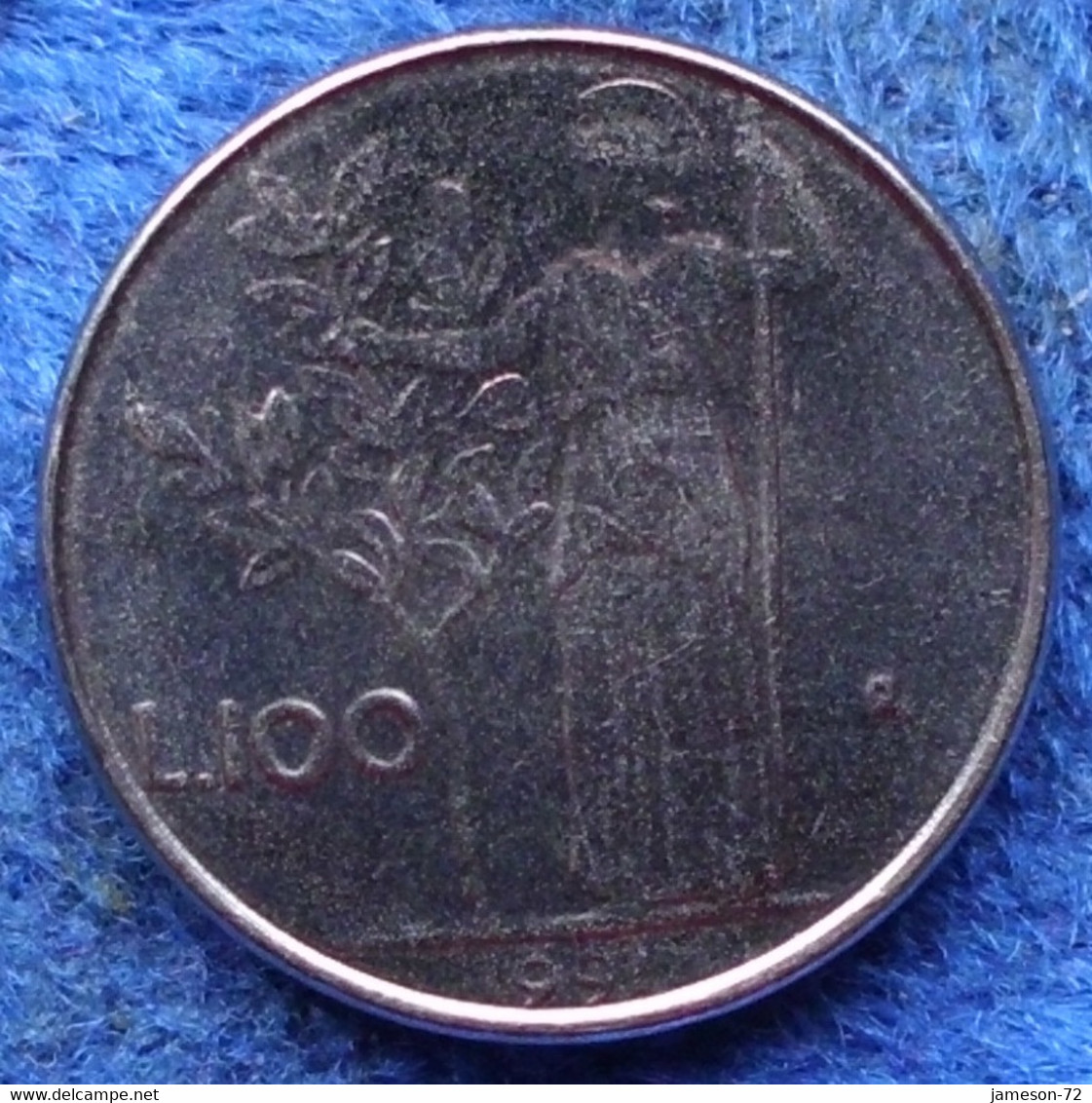 ITALY - 100 Lire 1991 R  KM# 96.2 Republic Lira Coinage - Edelweiss Coins - Autres & Non Classés