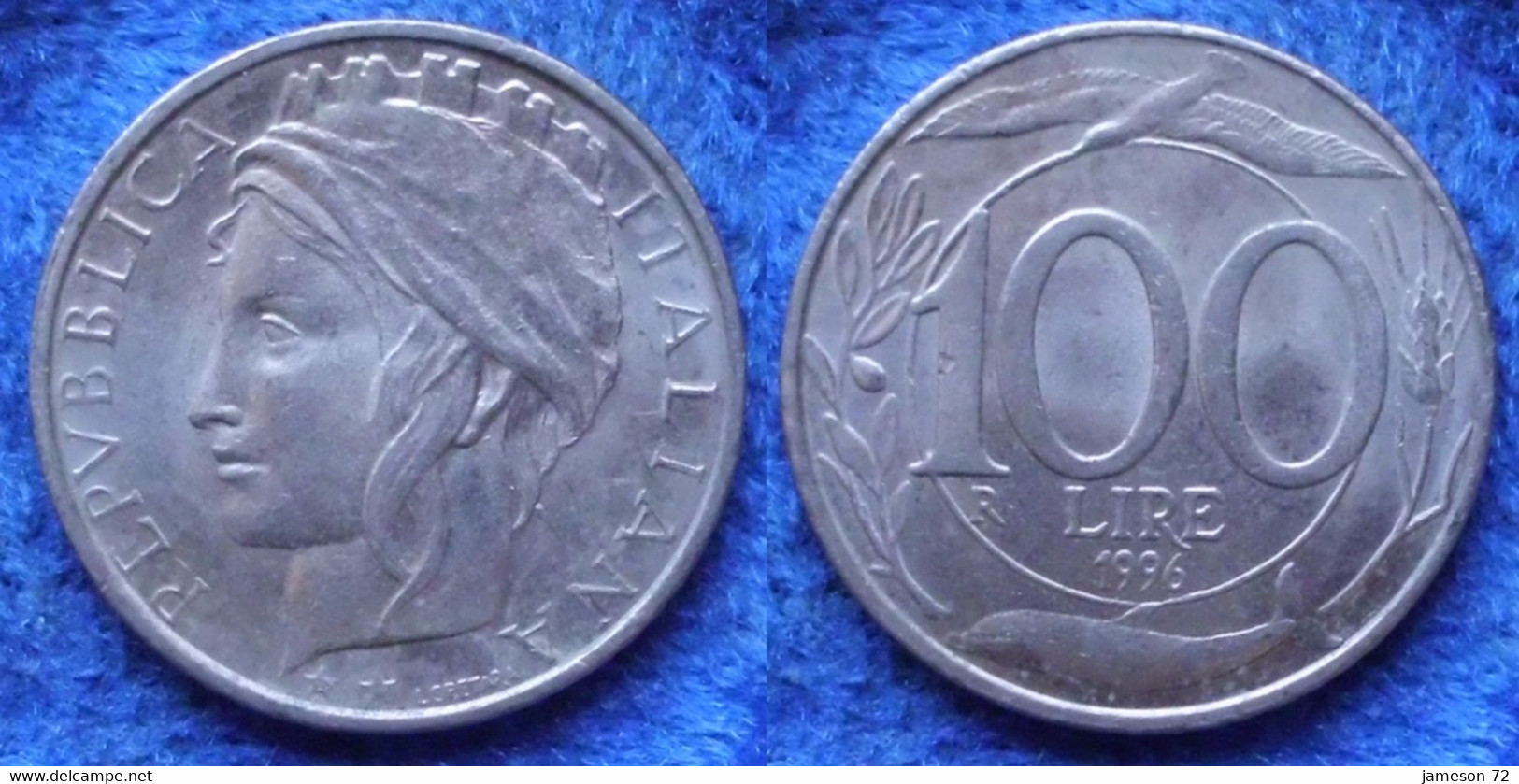 ITALY - 100 Lire 1996 R KM# 159 Republic Lira Coinage (1946-2001) - Edelweiss Coins - Andere & Zonder Classificatie