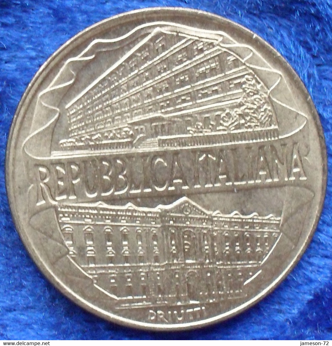 ITALY - 200 Lire 1996 R "Centennial - Customs Service Academy" KM# 184 - Edelweiss Coins - Otros & Sin Clasificación