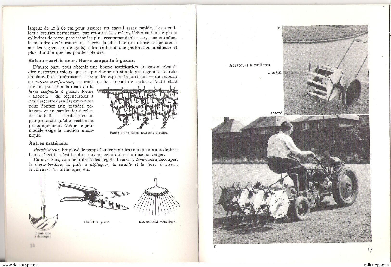 La MAison Rustique N°14 Mes Gazons Utilisation, Création, Entretien, Ennemis - Jardinería