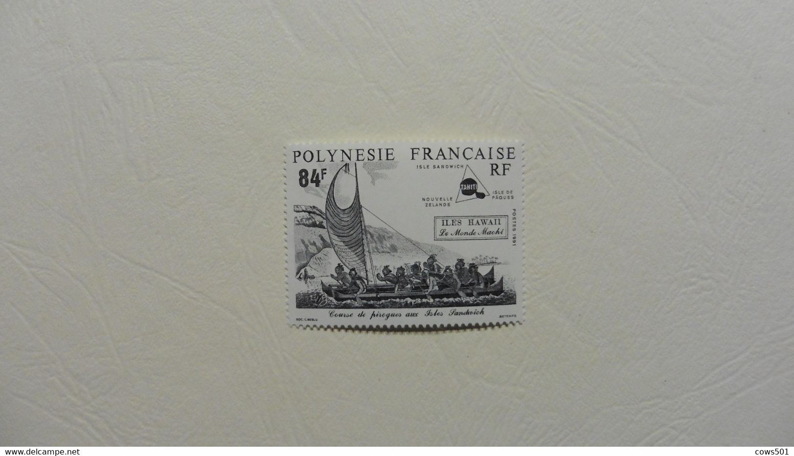 Océanie > Polynésie Française >Timbre Neuf N° 380 - Lots & Serien