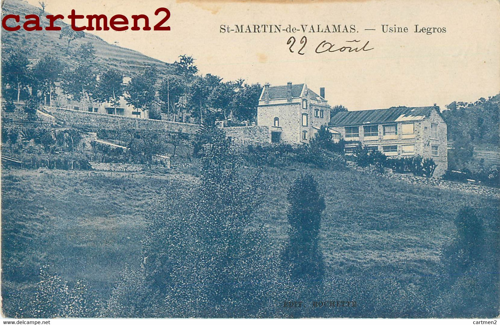 SAINT-MARTIN-DE-VALAMAS USINE LEGROS 07 ARDECHE - Saint Martin De Valamas