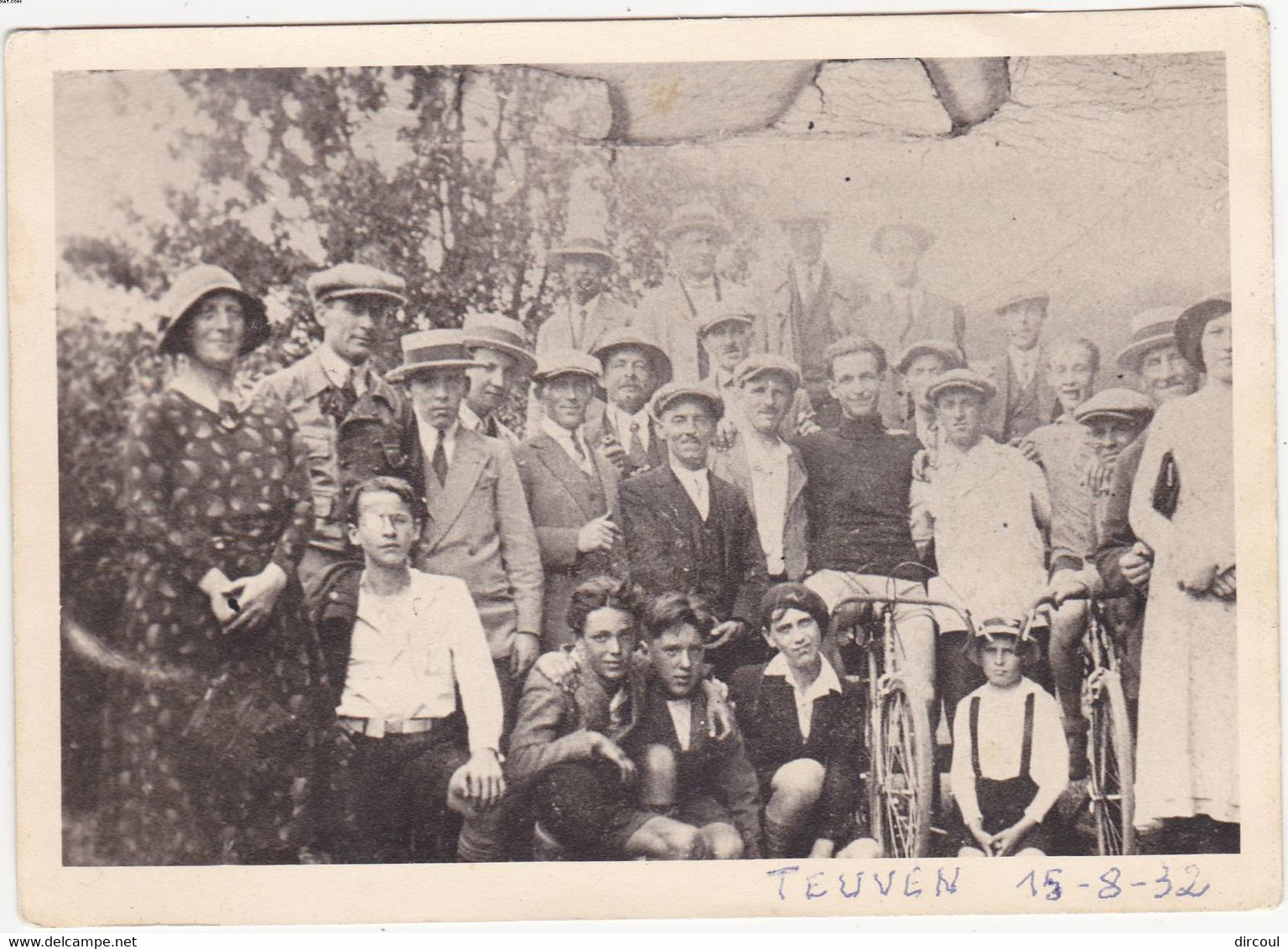 44466 -  Teuven   1932  -  Photo Format Carte - 14  X  10 - Fourons - Voeren