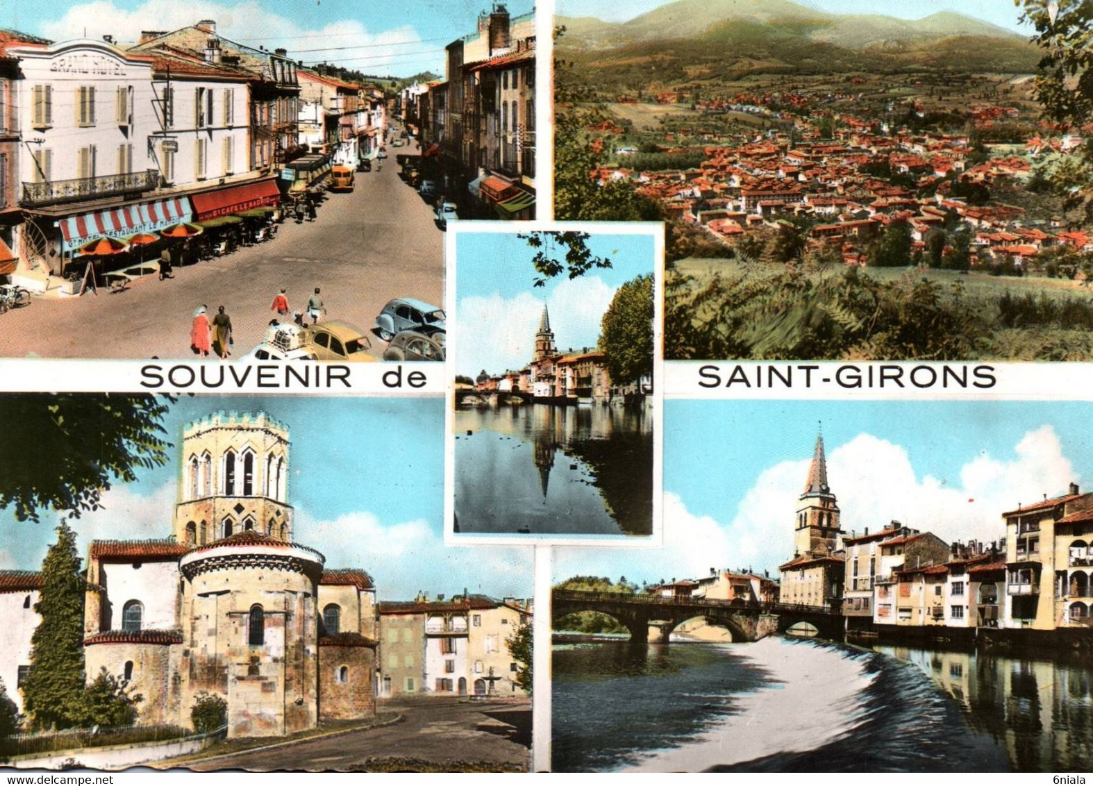 5109 Carte Postale   SAINT GIRONS  Vues Multiples      09 Ariège - Saint Girons