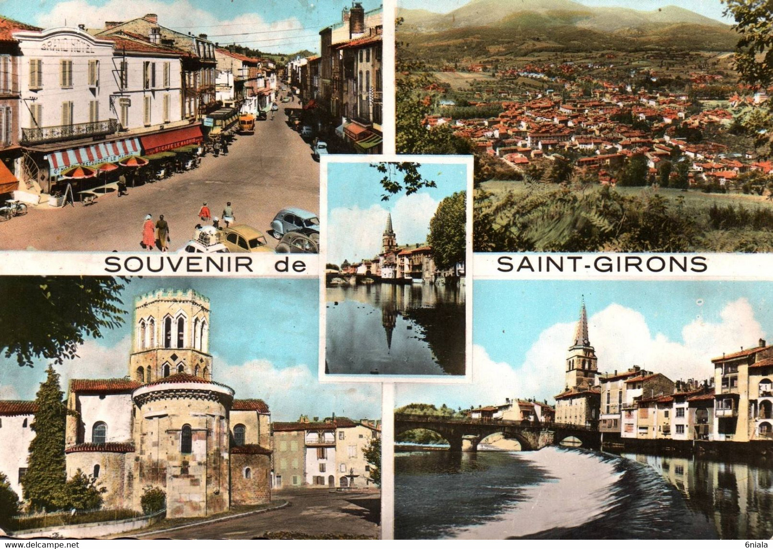 5110 Carte Postale   SAINT GIRONS  Vues Multiples      09 Ariège - Saint Girons