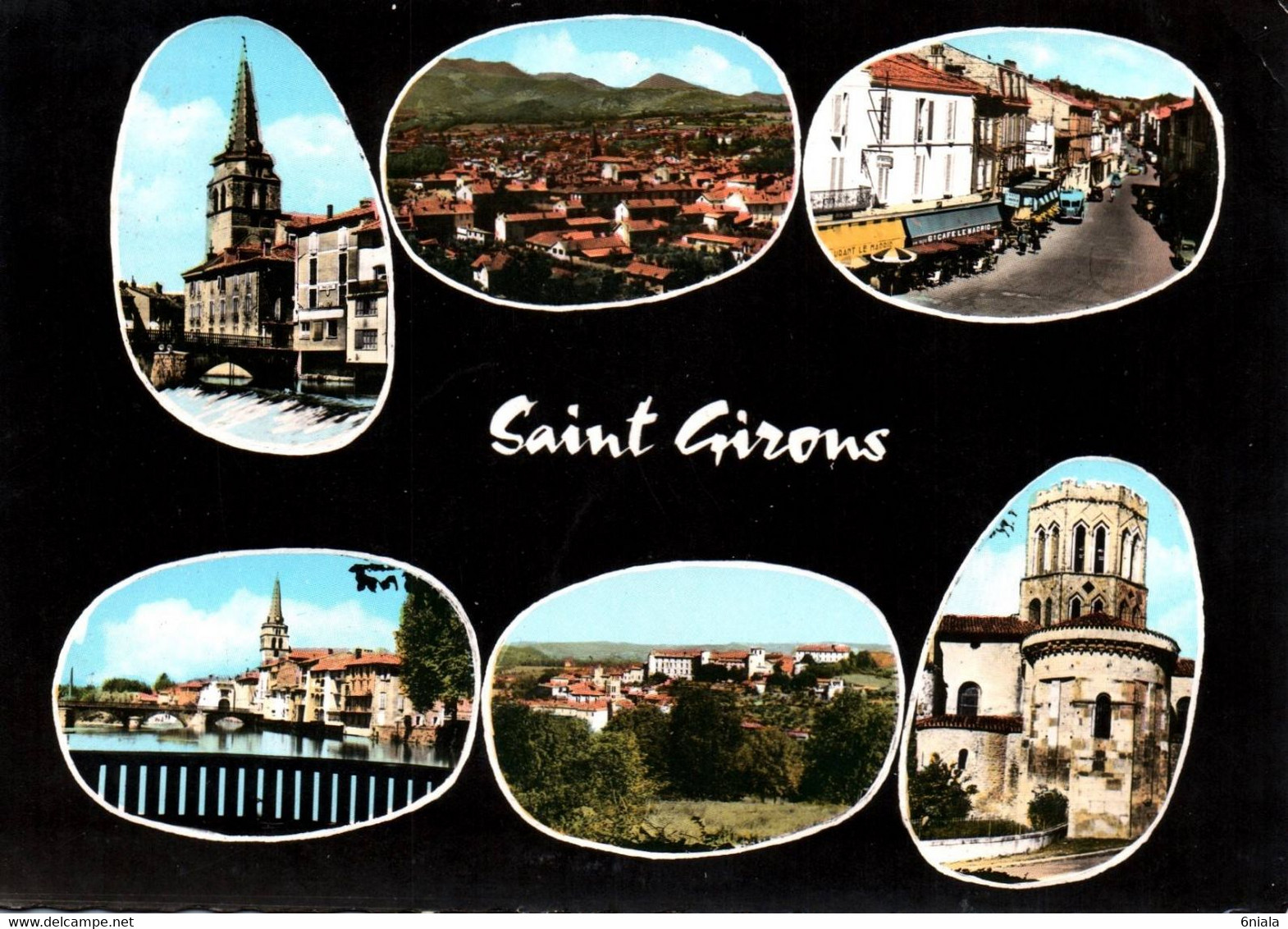 5111 Carte Postale   SAINT GIRONS  Vues Multiples      09 Ariège - Saint Girons