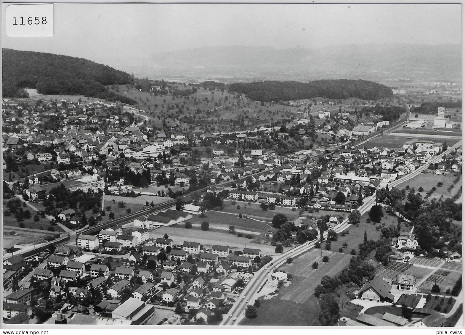 Flugaufnahme Frenkendorf BL Mit Anker-Brauerei - Frenkendorf